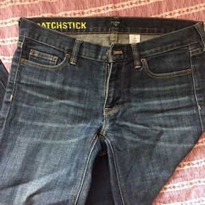 J. Crew stretch straight-leg jeans